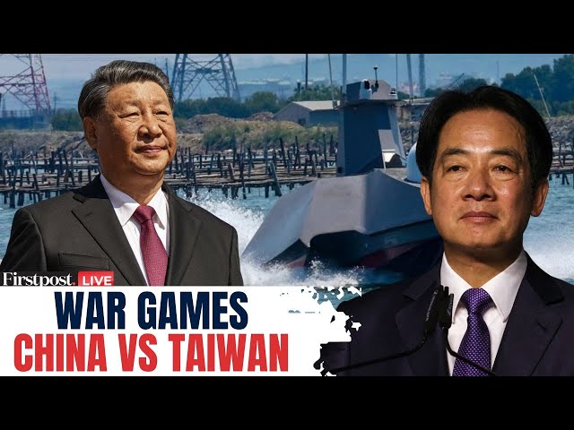 China vs Taiwan LIVE: Taiwan's Kamikaze Sea Drones vs China | War Games |  Vantage |Palki - YouTube