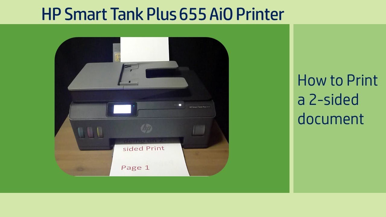 Hp Smart Tank 500 515 519 615 651 655 Printer How To