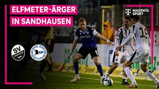 SV Sandhausen - DSC Arminia Bielefeld, Highlights mit Live-Kommentar | 3. Liga | MAGENTA SPORT