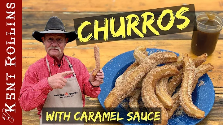Homemade Churros with Caramel Dipping Sauce