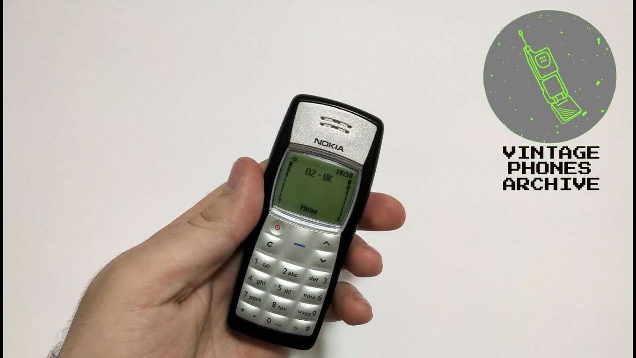 Nokia 1100 RH-18 Mobile phone menu browse, ringtones, games, wallpapers