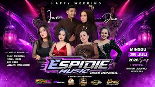 Download lagu 🔴#LIVE ESPIDIE MUSIC  - WEDDING DAY IWAN & DIAN KAYEN, 26 JULI 2026 - RAJA AUDIO