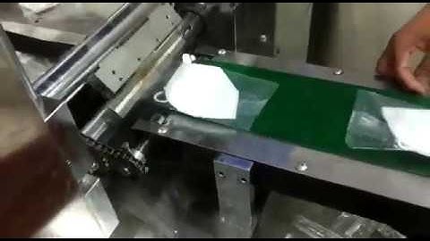 N95 Face Mask Packing Machine | Horizontal Flow Wrapping | (Indian Packaging Machineries)