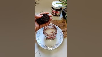 Leftover Nutella Shake Recipe | Share Karo 😍#youtubeshorts #nutella #recipe