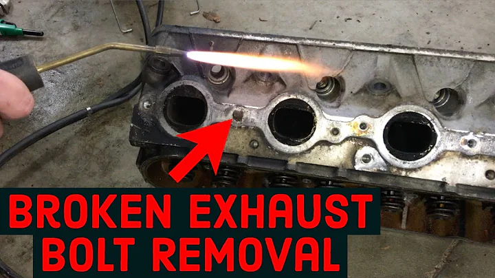 Removing Broken Exhaust Manifold Bolts - On an LS Cylinder Head - How to