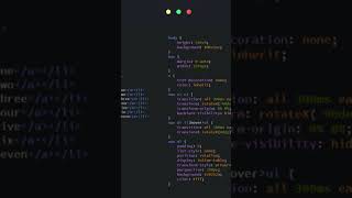 CSS Dropdown Menu #shorts
