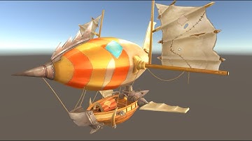 Zeppelin Modeling & Texturing Series - Finishing