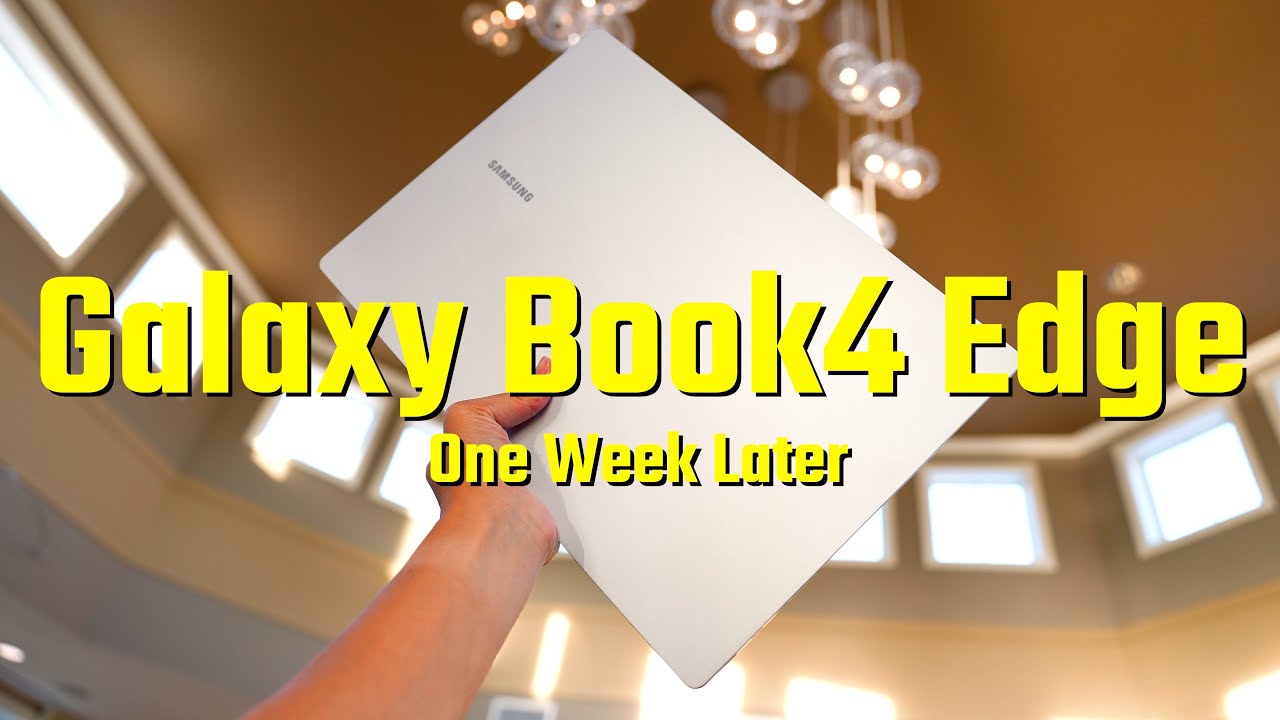 Обзор Galaxy Book4 Edge (неделю спустя)