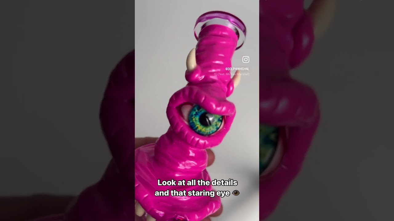 Monster Glass-Clay Bong