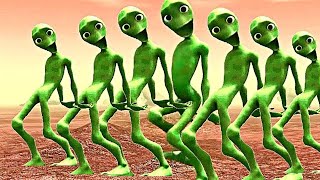 Alien dance | Funny alien | Dame tu cosita | Funny alien dance | Green alien dance | Dance song Resimi