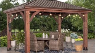 Sam s club Cordova Gazebo is up on the Homestead Part 2