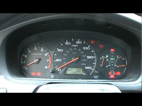 2000 Honda odyssey check engine light flashing #6