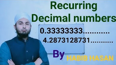 Recurring Decimal number