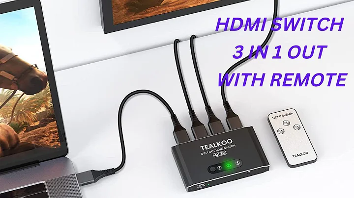 HDMI Switch 3 in 1 out with Remote, Best HDMI Switches of 2022