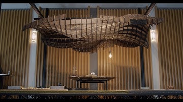 漂う火棚  - 「計算機自然と民藝 xDiversityと共創の歩み」Digital Nature and Mingei co-creation and xDiversity