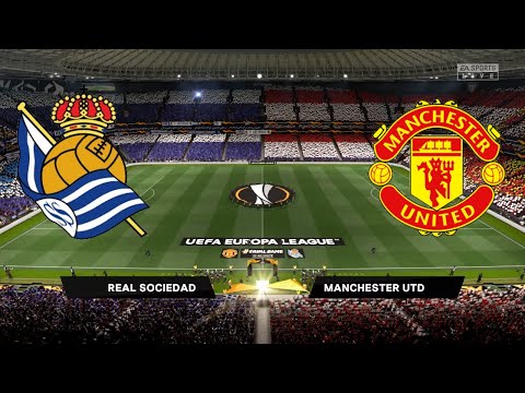 FIFA 21 | Real Sociedad vs Manchester United | Europa League round of 32 | Full Gameplay