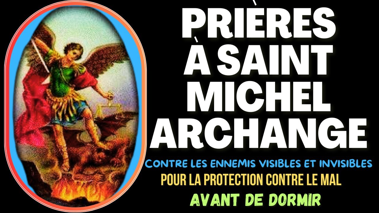 Prière à saint Michel archange pour nous défendre contre les ennemis