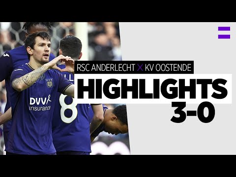 Anderlecht Oostende Goals And Highlights