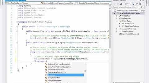 How To Create a Dynamics CRM Plugin