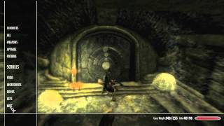 SKYRIM How To Clear Valthume Quest Commentary   Tutorial