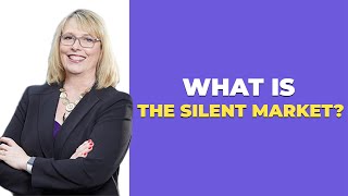 What does it mean to sell a commercial property on the silent market?