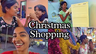 Christmas shopping in Thrissur || Studio organising || Asvivlogs 117