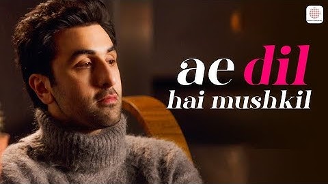 Ae Dil Hai Mushkil - 4k Music Video| Ranbir Kapoor |Anushka Sharma |Aishwarya Rai Bachchan
