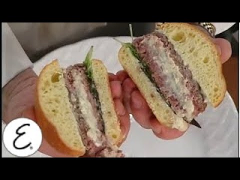 Emeril’s Blue Cheese Stuffed Burgers