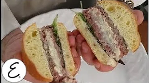 Blue Cheese Stuffed Burgers | Emeril Lagasse