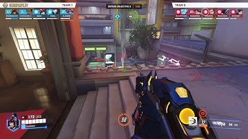 The pylon saved the day by DJANGO — Overwatch 2 Replay DD7FF6