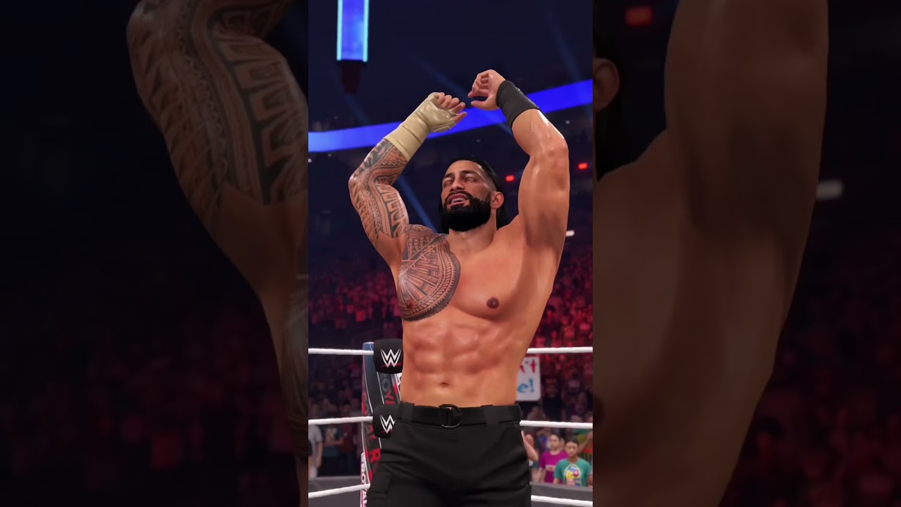 WWE 2K22: Roman Reigns Finisher (Spear Lock)