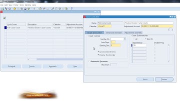 Cycle Counting Setup