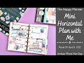 Plan with Me | Mini Horizontal Happy Planner | March 28-April 4, 2021