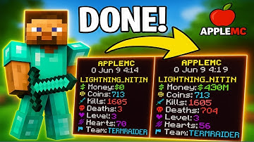 I Turned 20M into 100M Using This Simple Coinflip Trick! (AppleMC Lifesteal)