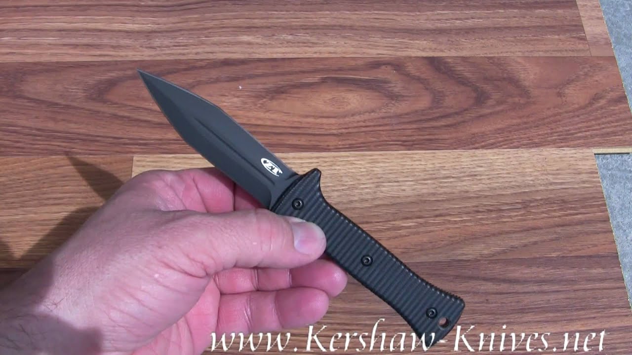 Kershaw Zero Tolerance Boot Knife 0150 Demo YouTube