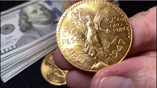 Centenario Mexico 50 pesos gold bullion coin
