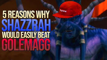 5 Reasons Why Shazzrah Would Easily Beat Golemagg In A Fight