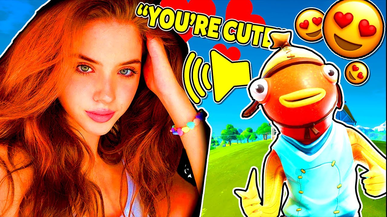 GIRL VOICE TROLLING a THIRSTY 8 YEAR OLD in FORTNITE!