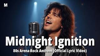 Midnight Ignition! Racing the Shadows | 80s Rock Ballad