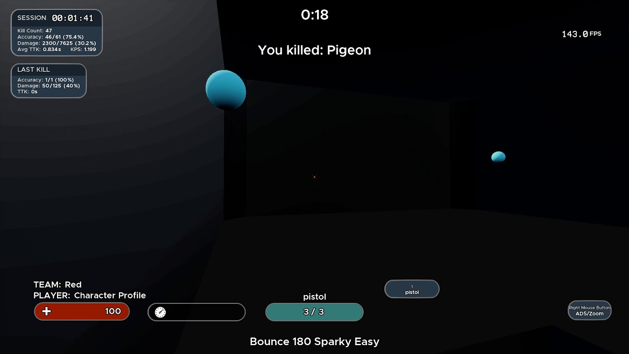 Day63|Tammas' Advanced Beginner Balanced Routines | Kovaak 2.0 ...