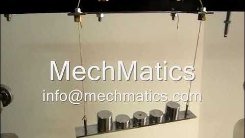 Bifilar Suspension 1