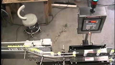 Checkweigher Model CW/10 | Feature: Side Transfer | Bottles