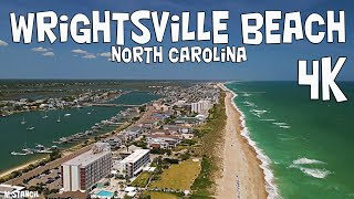 Wrightsville Beach North Carolina 4K  (DJI Mavic Air 2 Drone Footage) Close to Wilmington NC!!!