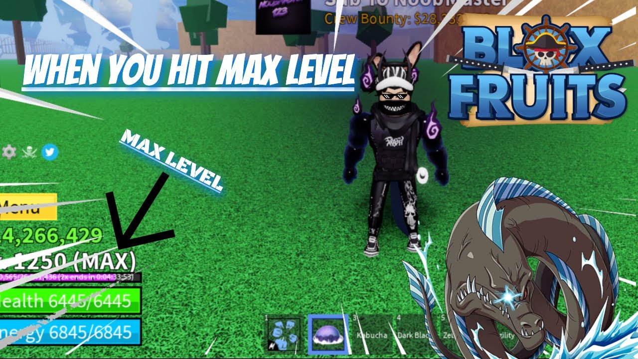 getting the new max level cap in blox fruits [Roblox] 