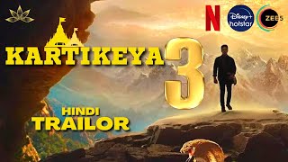 #Kartikeya 3 Hindi #Trailer | Actor Nikhil, Allu Arjun, Ram Akkineni, Anupam Kher | Chandoo Mondeti