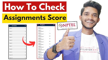 How To Check Nptel Assignments Score 🔥 | How To Check Swayam Assignments Score | Shahnawaz Creator