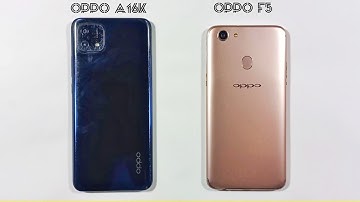 Oppo A16k Vs Oppo F5 | Speed Test & Comparison