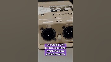 The Radial LX-2 line-level splitter helps you take line-level signal and send it to 2 destinations.