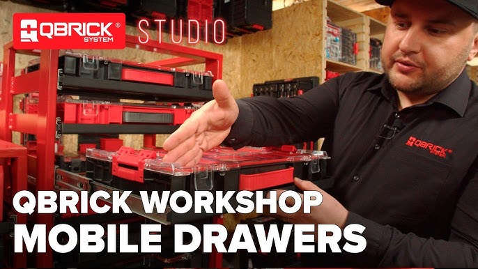 Workshop Drawers - part 1 - YouTube episode STUDIO - 83 QBRICK 