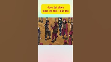 Diễn biến cuộc đại chiến ninja lần thứ 4 #naruto #anime #shorts